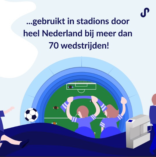 Siip dienstverlening in stadions door heel Nederland