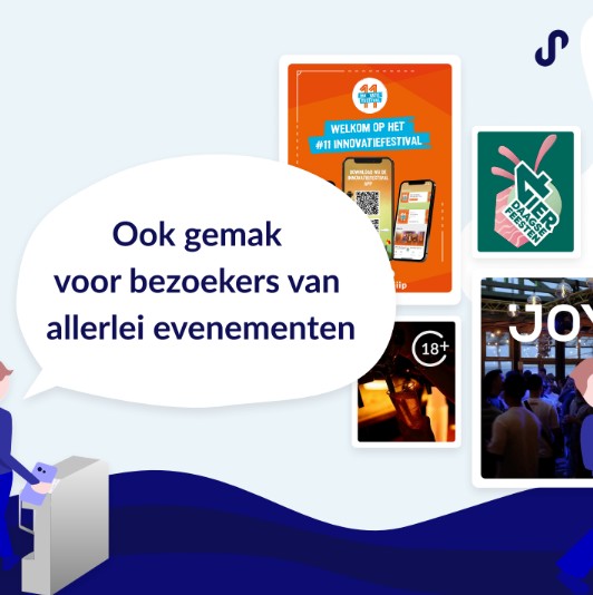 Via Siip ook gemak voor bezoekers van allerlei evenementen